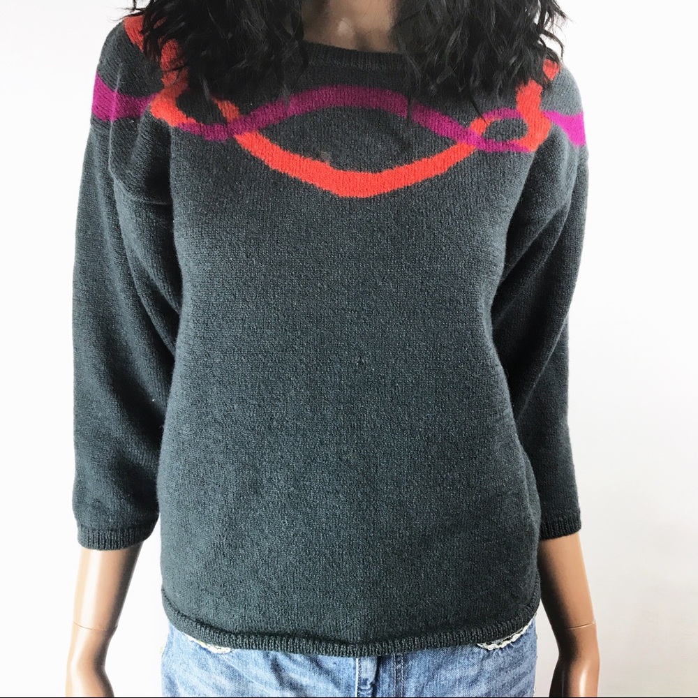 Vintage Christine Brinkley Wool Sweater